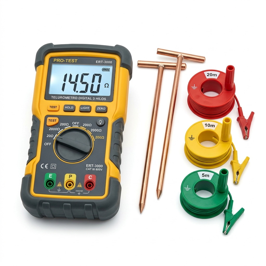 NEWRUIKE 272 Ground Resistance Tester